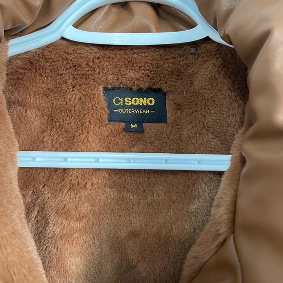 Vegan Leather winter bomber - Picture 2 of 2